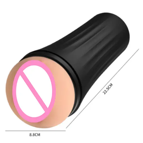 Male Manual Masturbator Heavy Men’s Masturbation Cup Simulates Vagina TPE Pocket Pussy Penis Trainer Adult Sex Toy For Men