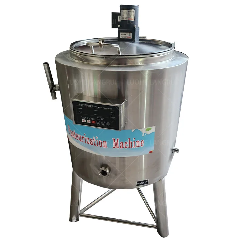 Full Automatic 100L/150L/200L Milk Pasteurizer Machine For Pasteurized Milk And Fruit Juice Filling