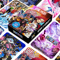 Japanese Anime Lomo Cards One Piece 1Set/96PC 60pc Cards 30pc Stickers With Postcards Box Message Photo Gift Fan Collection Toy