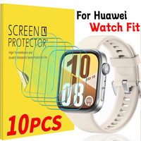 1/10Pcs for Huawei Watch Fit 4 Pro Hydrogel Film Soft Anti-Scratch Screen Protective Film for Watch Fit 3 Fit 2 ES Smartwatch