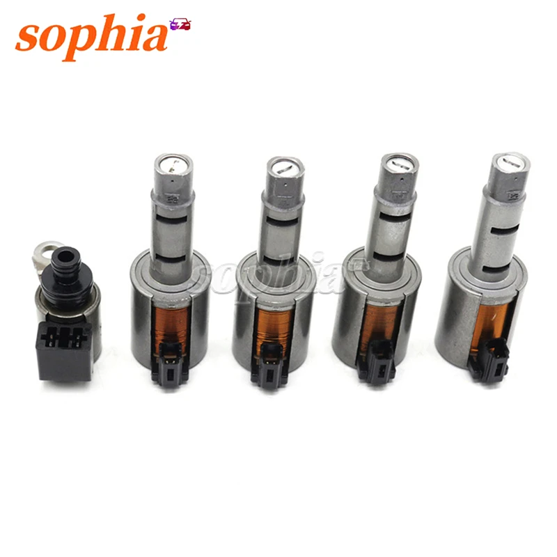 Original JF015E RE0F11A CVT Transmission Solenoid Kit For Nissan Tiida Sylphy Sentra Versa Sunny Valve Body Parts