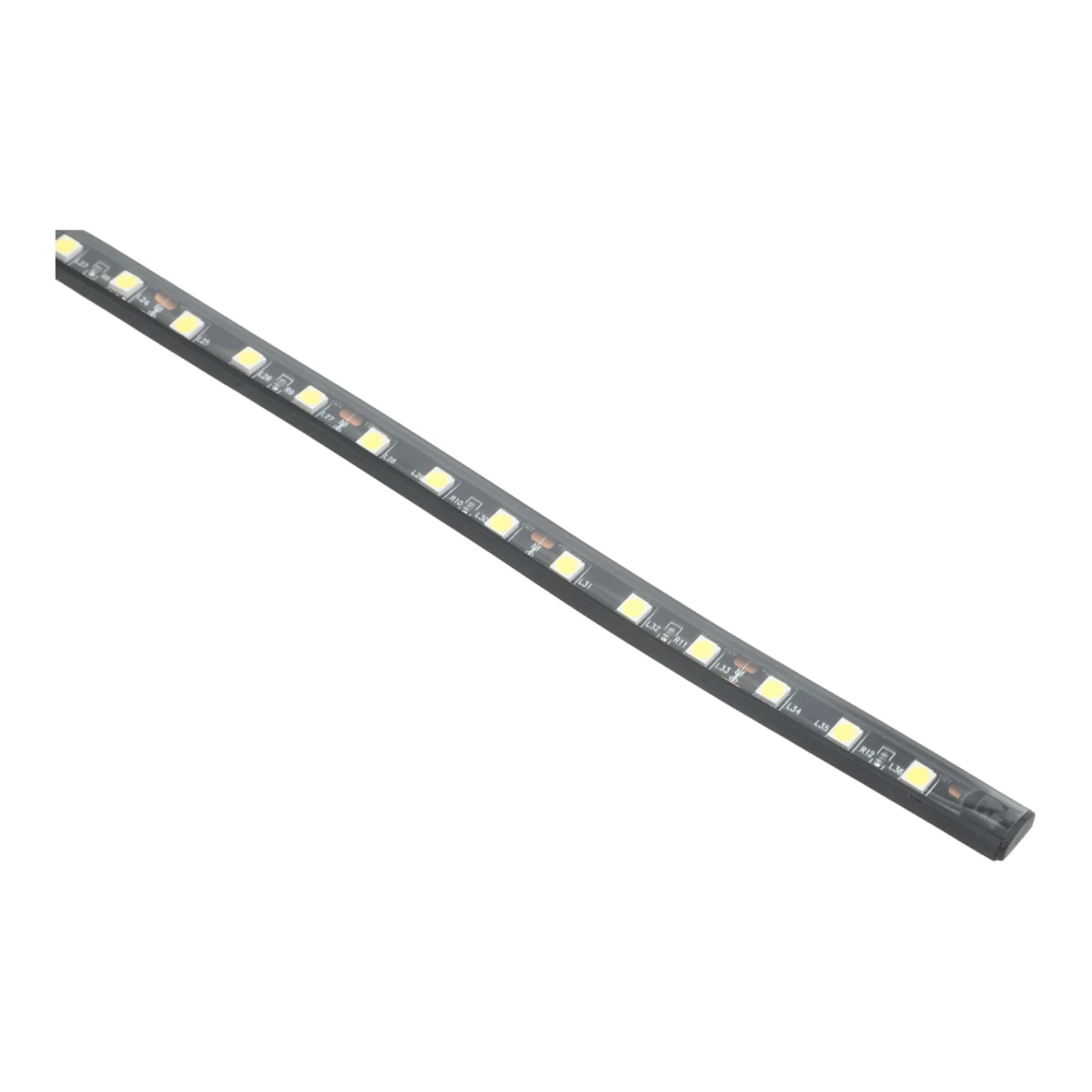 33cm Length Car Hood Light Flexible LED Light Self-Adhesive Installation Waterproof Light Bar Bright White LED