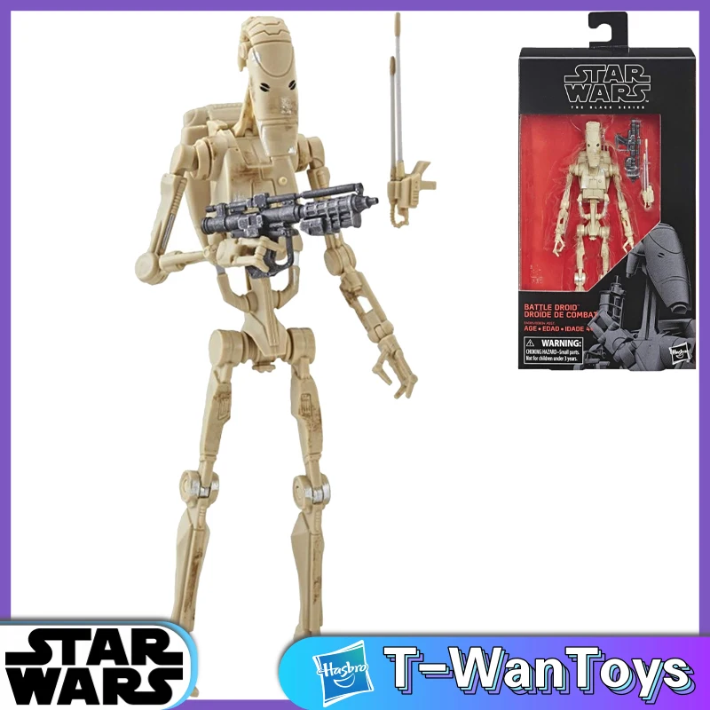 Hasbro Star Wars the Black Series  Star Wars: the last Jedi 6-inch(15cm) Battle Droid Collectible Action Figure