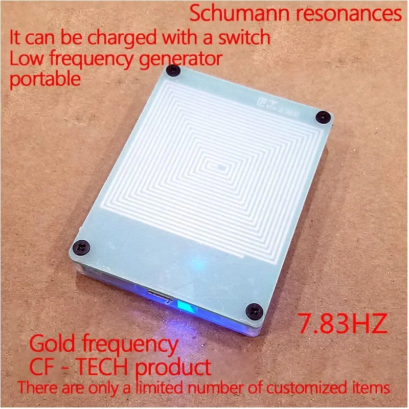 Convenient and Rechargeable 7.83HZ Schumann Wave Pulse Generator