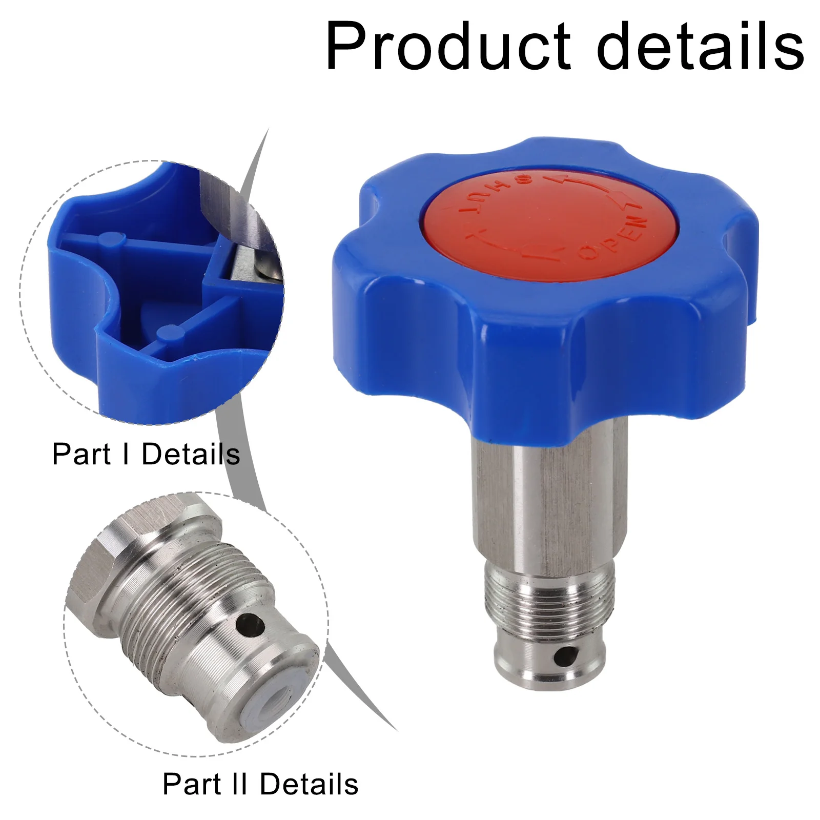 High Pressure Airless Sprayer Return Valve Pressure Relief Valve For 395 490 495 Herramientas Power Tool Sets