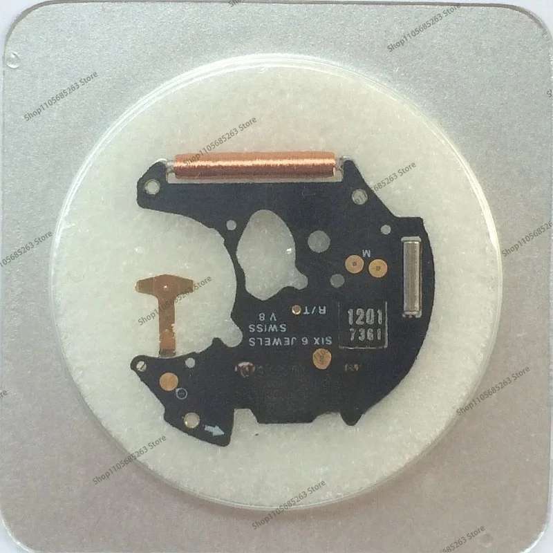 ETA 255111 255411 255121 122 421 V8 Quartz Watch Movement Circuit Board 3 Hands Repair Part