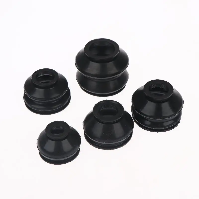 6/14Pcs Universal Car Suspension Steering Ball Joint Rubber Dust Boot Cover Track Tie Turn Rods Ends Set Parts Accessories