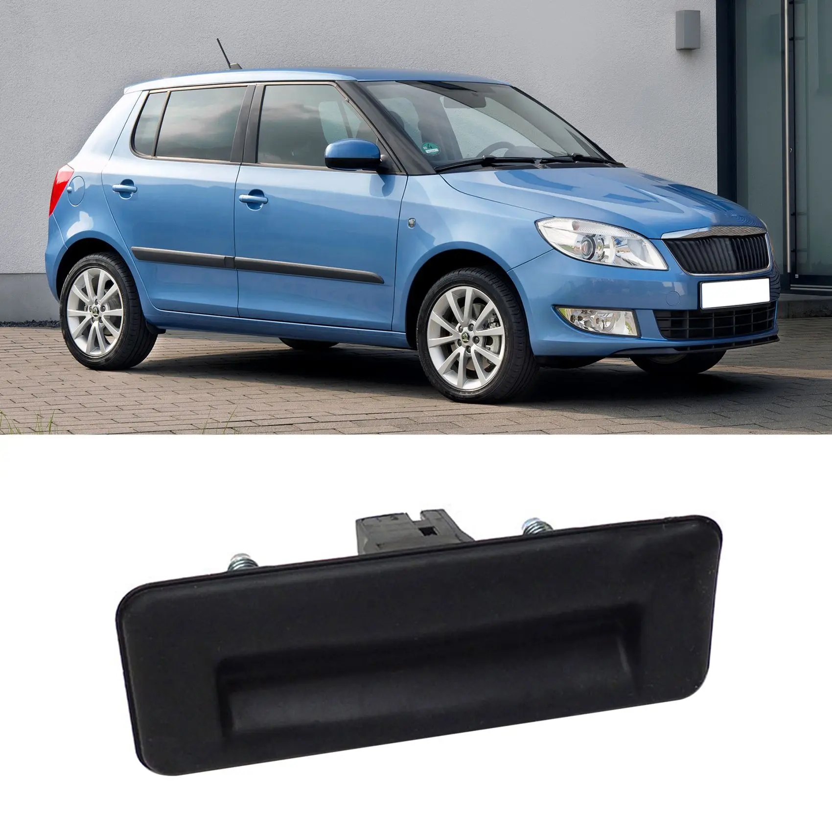 Rear Trunk Lock Release Handle Switch Tail Door Switch for Golf -Audi A1 Skoda Fabia Roomster 5J0827566E