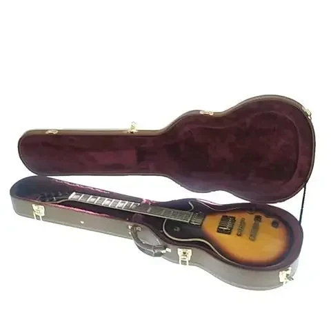 Premium LP Electric Guitar Case, Wooden Hard Shell Protective Carrying Case for (LP ES SG) Style Guitars