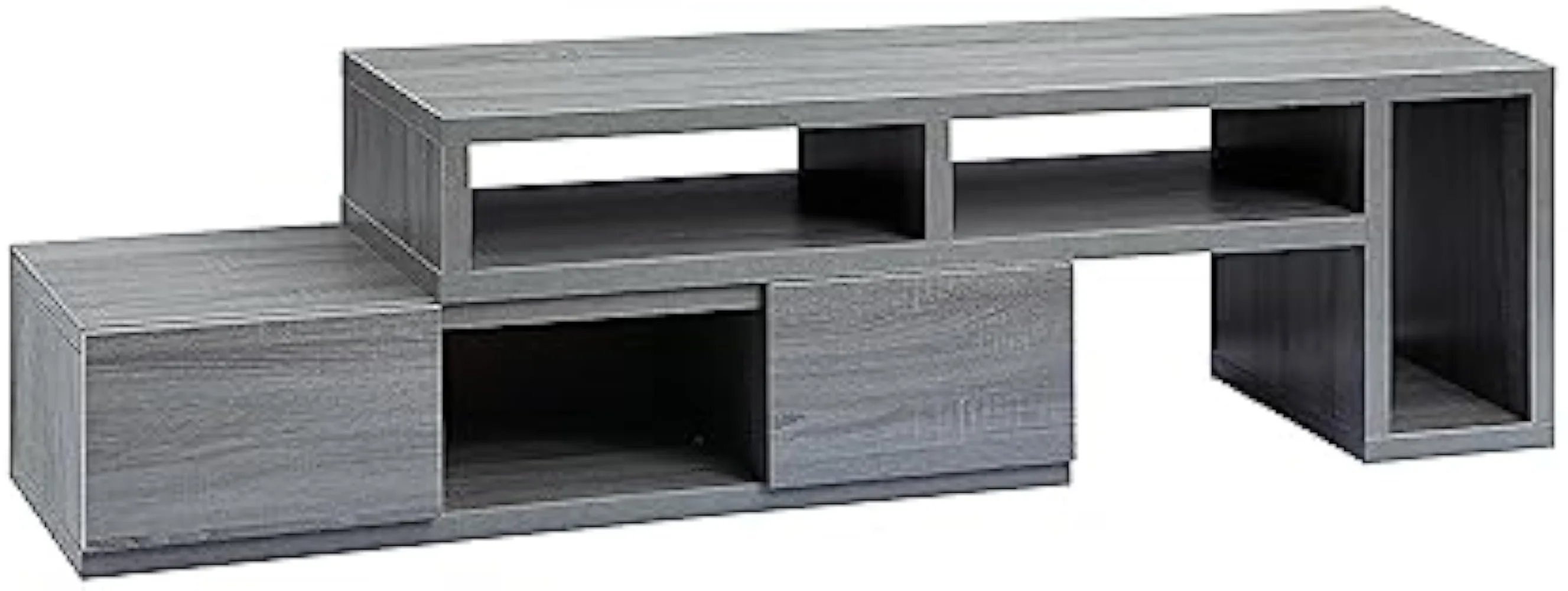 

Techni Mobili Adjustable Console 65" TV Stand, Grey