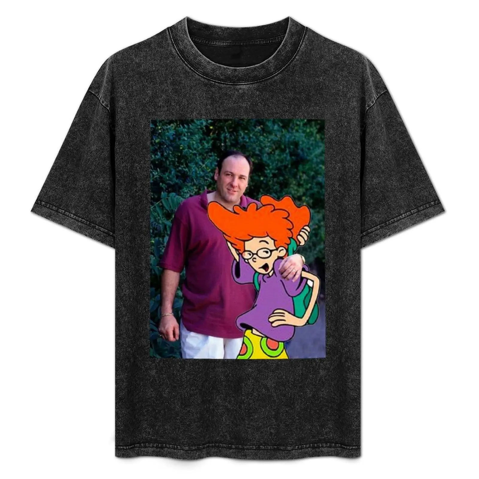 cumtown tony soprano pepperann T-Shirt kawaii clothes plus size clothes summer clothes Aesthetic clothing men t shirts