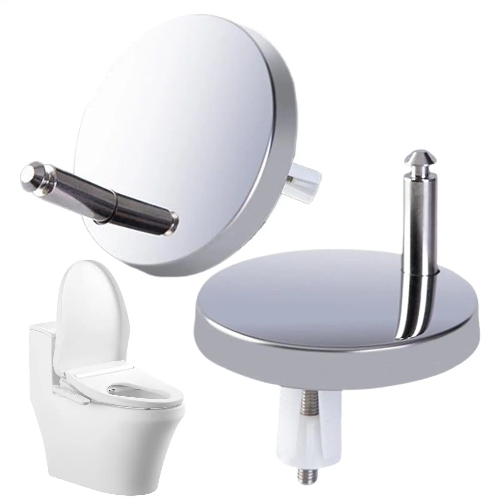 Schrauben für Toilettensitze, Schrauben und Muttern, 2 x Ersatz-Erweiterungsschrauben für Toilettensitze, Schnellspanner, Befestigungsschrauben, Muttern