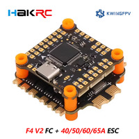HAKRC F405 Stack F4 V2 FC Dual BEC Flight Controller With 32bit 60A/65A 8bit 45A/50A 4in1 Brushless ESC For RC FPV Racing Drone