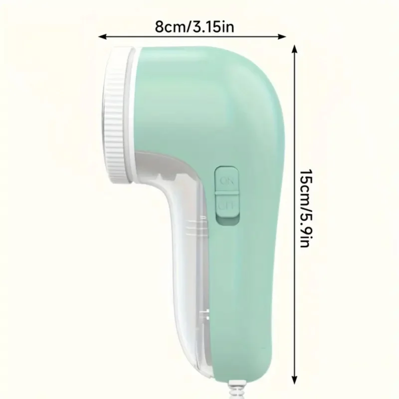 

3-лезвийная USB-бритва для ткани и средство для удаления ворса для одежды, свитеров, одеял, диванов, портативная, не требующая зарядки, компактный дизайн,