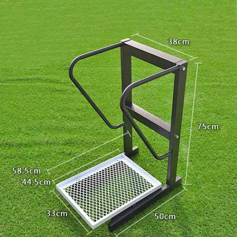 

Factory Golf Package Rack Club Shelf Metal Storage Display Rack Golf Supplies Driving Range Equipment