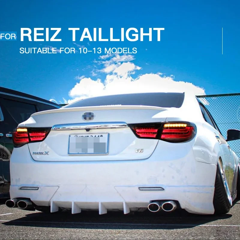 

Car Accessories Animation LED Trailer Lights For Toyota Reiz 2010 2011 2012 2013 Tail Lamp Rear Signal Automotive Plug And Play