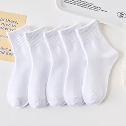 Dicke Baumwolle weiße Kinder socken über 3 Jahre alte Kinder Mittel rohrs ocke für Jungen Mädchen schweiß absorbierende atmungsaktive Sports ocken