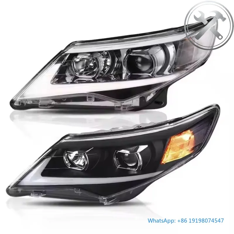

Wholesale 2012-2014 US Spec Mid Size Sedan LED Headlights Assembly Projector 6000K Waterproof Front Auto Lighting Parts