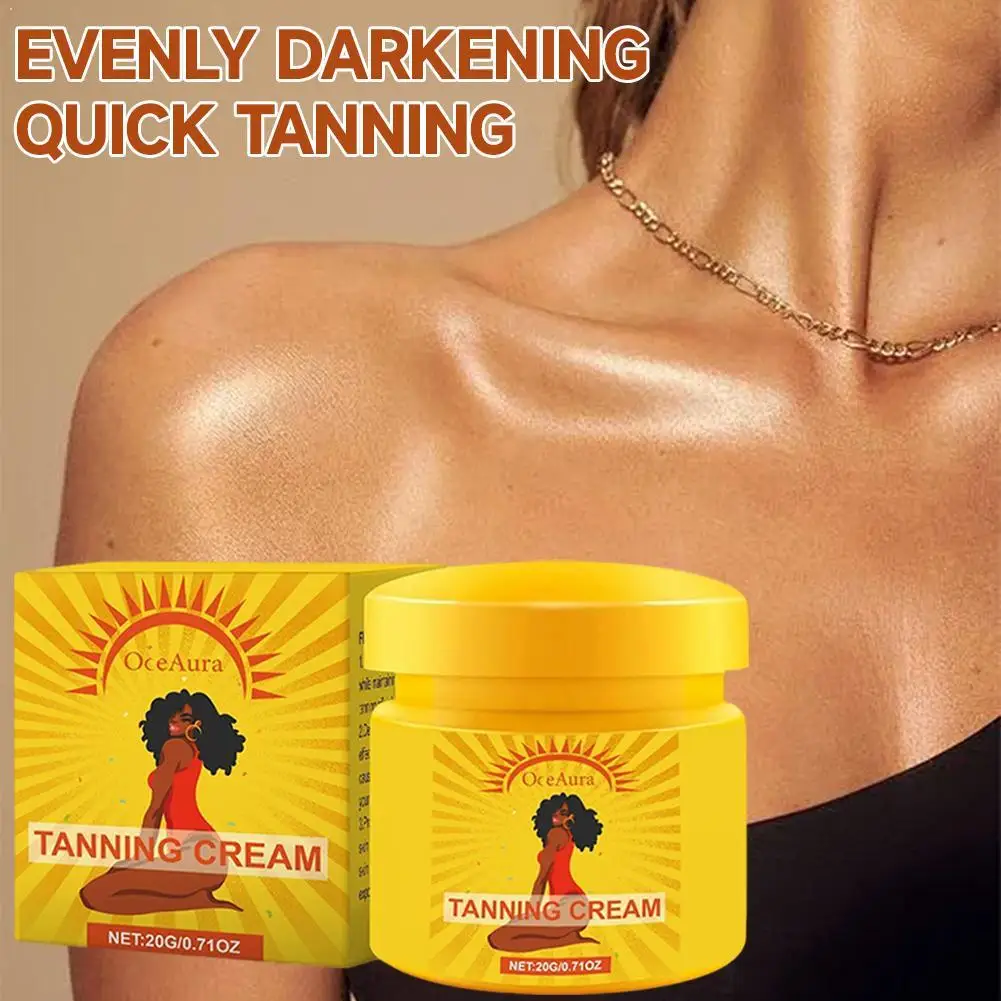 Skin Self Tanning Cream Sunless Self Tanner For Face Body For Natural Glow Bronzer Easy Use Bronzing Moisturizing Gel Summer