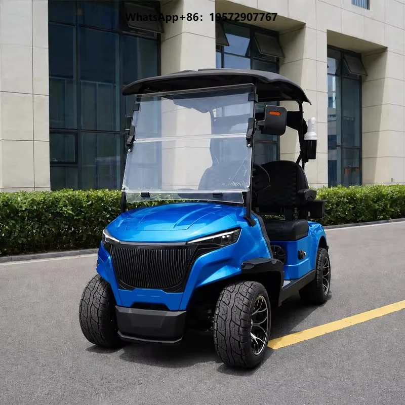 Wholesale Prices Electric Golf Carts 2 Seat Mini Buggy Motorized New Energy Golf Cart with 48V Lithium Battery