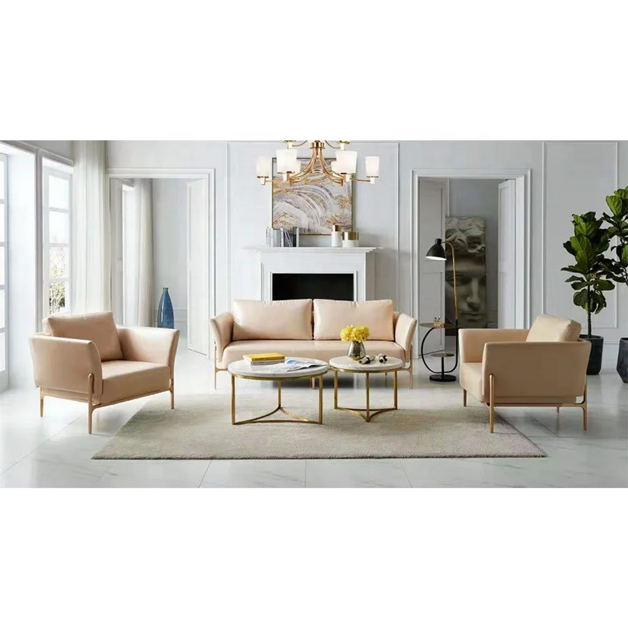 

Luxury Complete Living Room Home Furniture Couches Corner Velvet Fabric Sectional Couch and Sofas Living Room Sofa Set for Home