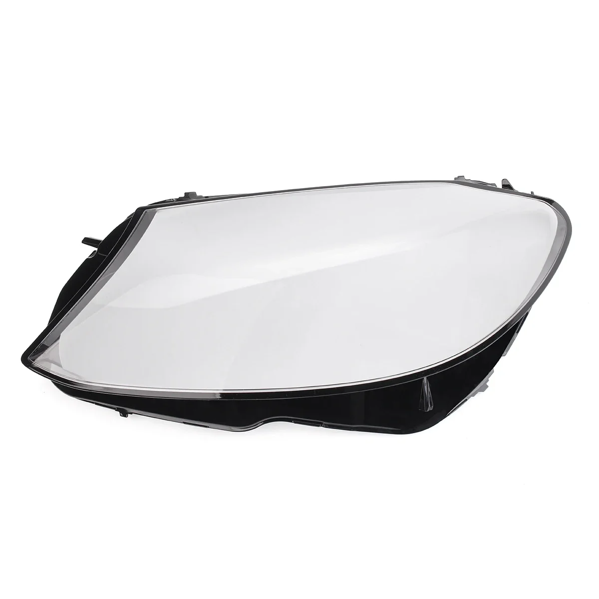 زوج كشافات السيارة غطاء واضح غطاء المصباح لمرسيدس بنز W205 C180 C200 C260L C280 C300 2015-2018 الجبهة غطاء للعدسات الأمامية #5