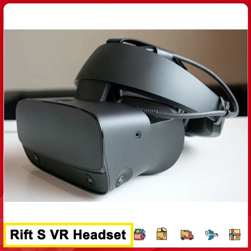 في الأوراق المالية! سماعة الواقع الافتراضي Rift S VR سماعة مجموعة كاملة Rift S VR كابل Rift S 6DoF وحدات تحكم Rift S VR سماعة الألعاب #1