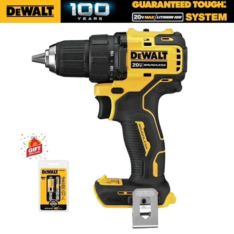 DEWALT DCD708 Cordless Compact Drill Driver Brushless Motor 1/2 in Electric Screwdriver Household 20V MAX Power Tool DCD708B