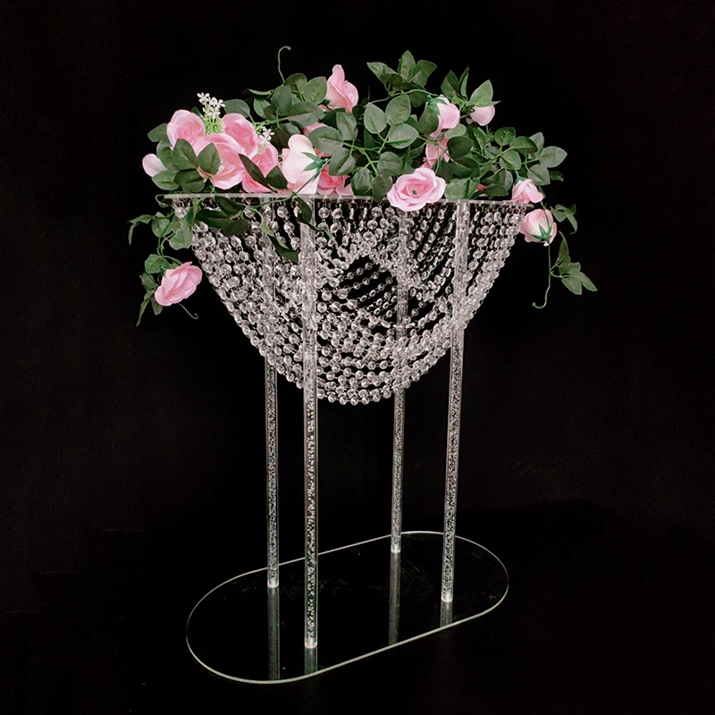 2pcs-10pcs/lot Acrylic Wedding Centerpiece Flower Stand Wedding Pillar Wedding Decorations Party Decorations Event cake stand