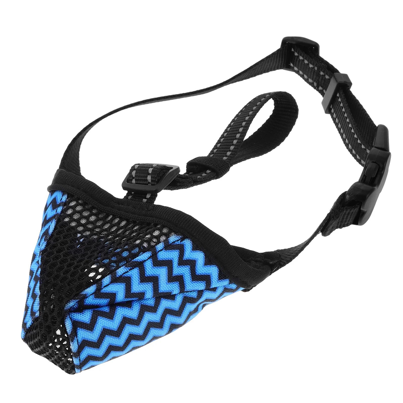 

Soft Breathable Mesh Muzzle Dog Mouth Cover for Small Medium Large Dogs Anti-Bite No Bark Dog Muzzle for Grooming Training Walks