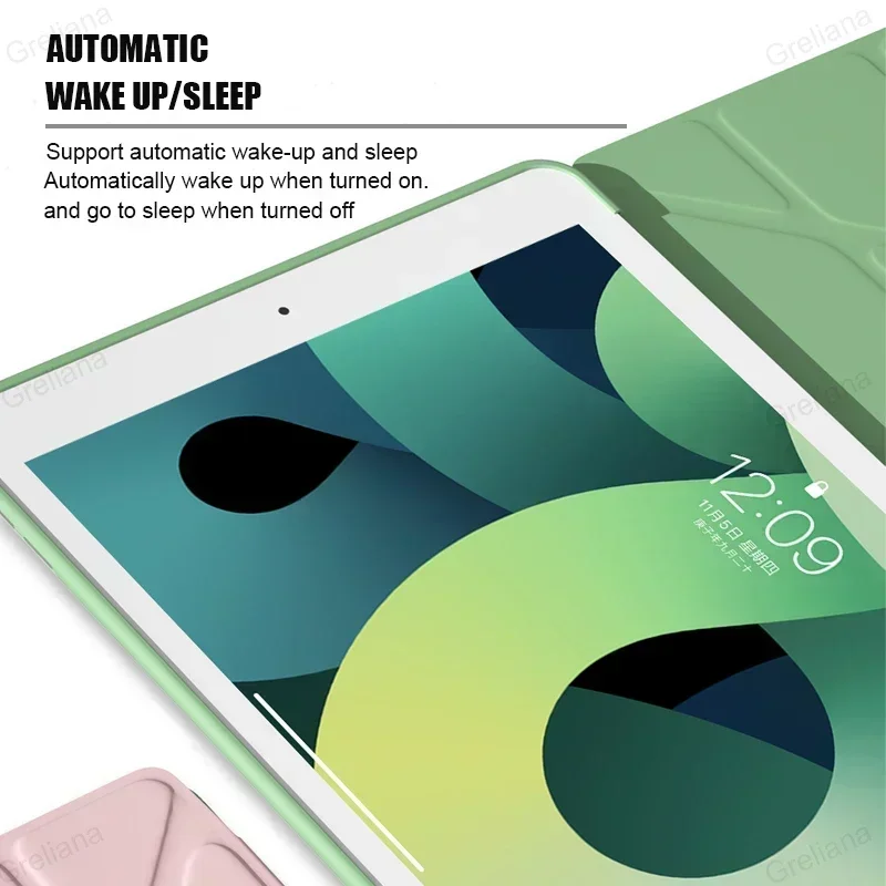 Caso IPad Pro 11, iPad Air Cover, 5th, 4th, 6th, 10.9, 9th, 10th, 7th, 8th geração casos, Mini 6, 3, 2, 1, 10.2, 9.7