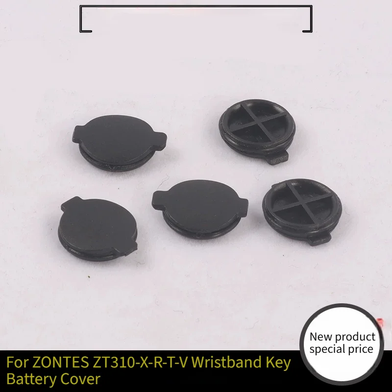 PKE Induction Bracelet Key Shell & Battery Back Cover For ZONTES ZT310-X R2 T V X1 M VX Motorcycle, CR1225 Key Case Replacement