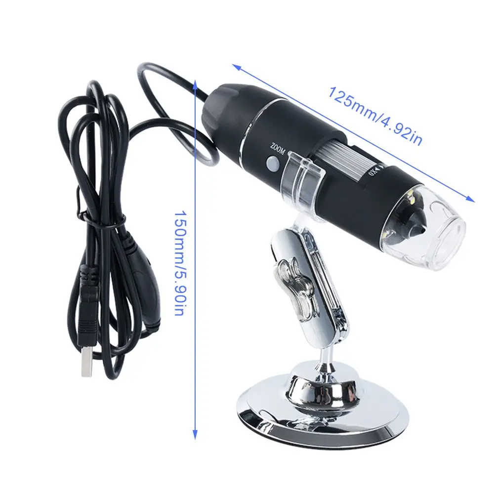 1600X Digital Microscope Camera 3in1 USB Portable Electronic Microscope For Soldering LED Magnifier For Cell Phone Repair