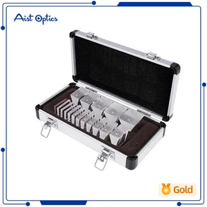 Optischer optisches Prisma Set mit Aluminiumbox, Optometrie -Testlinse mit Aluminiumbox, 17 Stücke 6 Hauptverkäufe Augenlinsen mit Prisma - №3