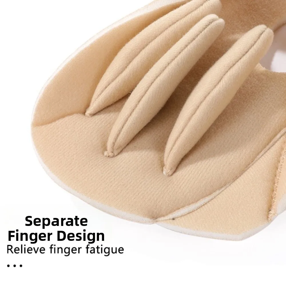 Breathable Design Finger Separator Secure Fit Non-slip Palm Protection Cushion Adjustable Comfortable Palm Grips Pillow