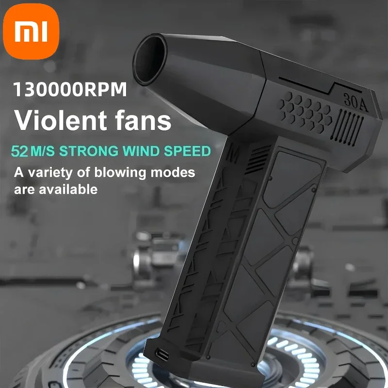 

Вентилятор XIAOMI MIJIA Turbo Jet Fan 130000RPM, электрический ручной воздуходув, мощный вентилятор для компьютера, клавиатуры, улицы, автомобиля, дома