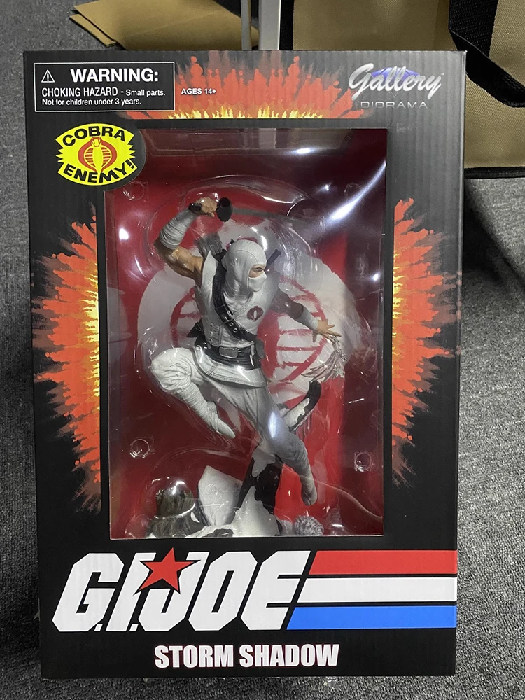 

In Stock G.i. Joe G I Joe Storm Shadow Action Figures Toys 10inch Movable Pvc Statues Model Doll Collectible Ornaments Gifts