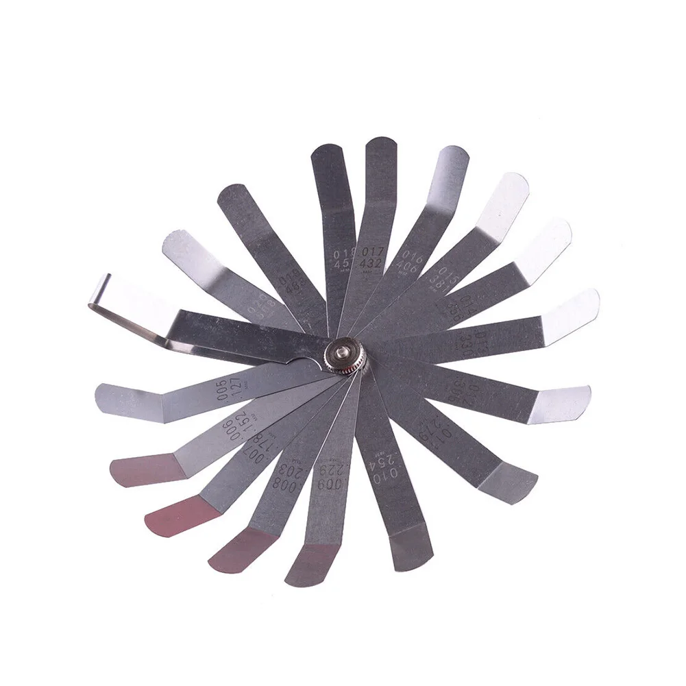 Motorcycle Engine Valve Screw Adjustment Spanner Tool + Feeler Gauge Set Stable Characteristics Reliable Performance