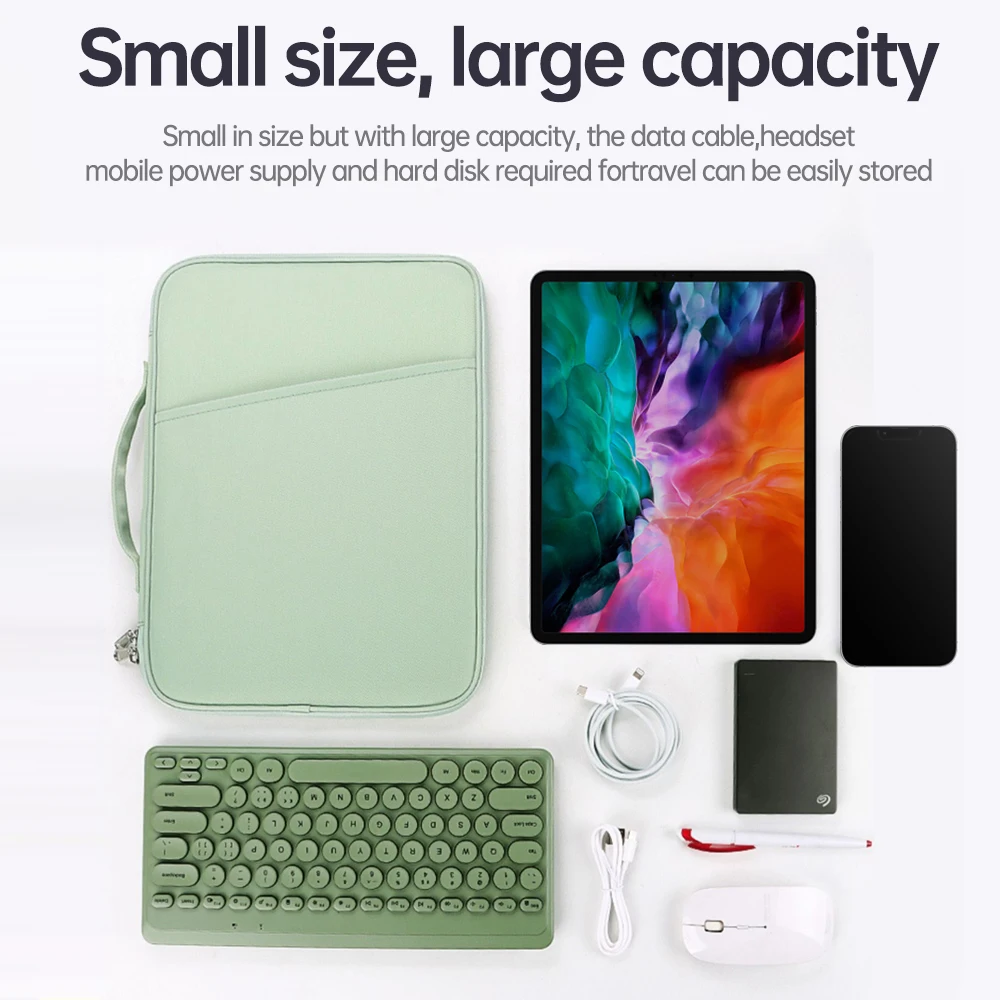 Tablet Sleeve Case For iPad 10 2 10th 9 8 7 6 Generation Pro 11 12.9 2022 XiaoMi Pad 5 Cover Shockproof Pouch Bag Air 5/4/3/2/1