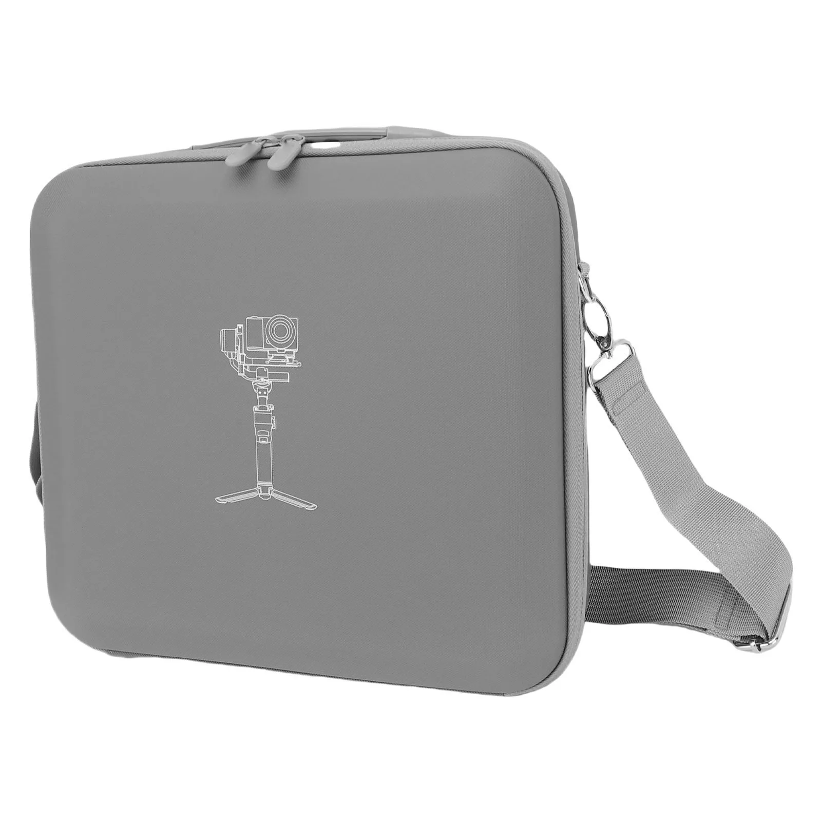 Camera Stabiliser Carrying Case PU Polyurethane  Shockproof Camera Stabiliser Case Retractable Carrying Strap for Outdoor