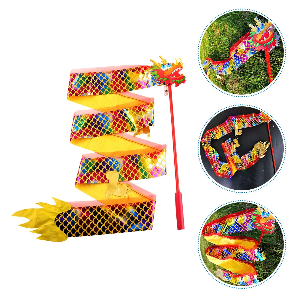 Ribbon Streamers with Stick Fairy Dancing Colorful Ribbons Fitness