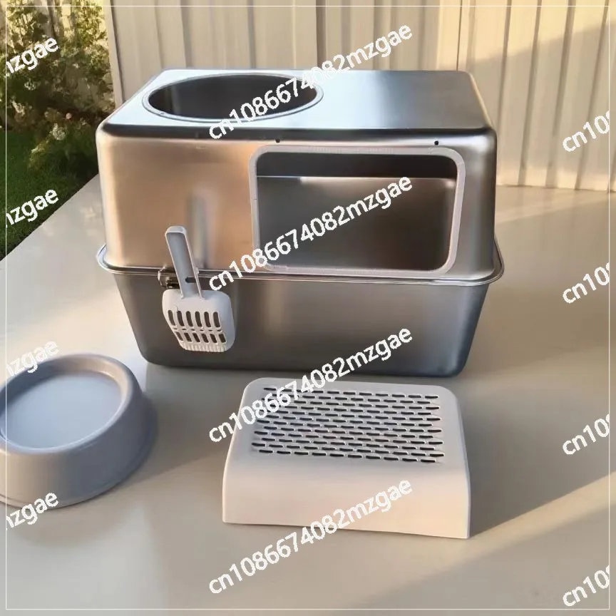 Stainless Steel Cat Litter Box Extra Large Stainless Steel Cat Litter Box Fully Enclosed Stainless Steel