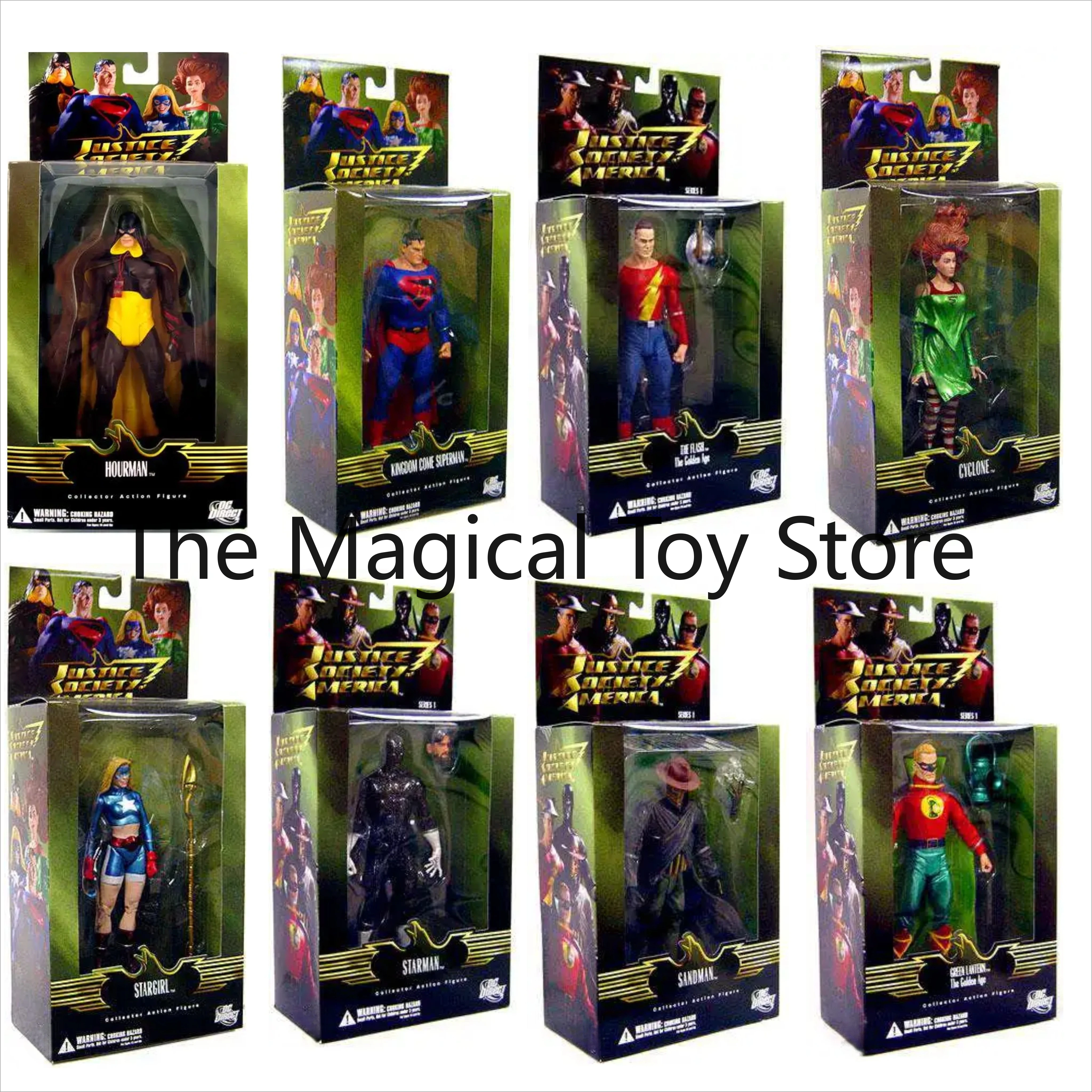 

Original DC Direct DCD Justice Society of America Series 6.75-inch Collectible Figure Toy Birthday Gift