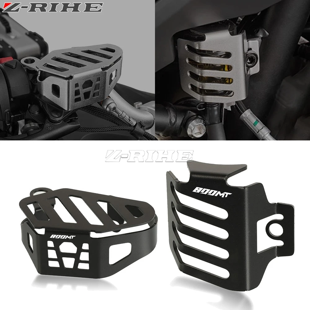 

FOR CFMOTO 800MT 800 MT 800mt 2021 2022 Motorcycle Alumiunm Accessories Rear / Rear Brake Fluid Reservoir Guard Cover Protect