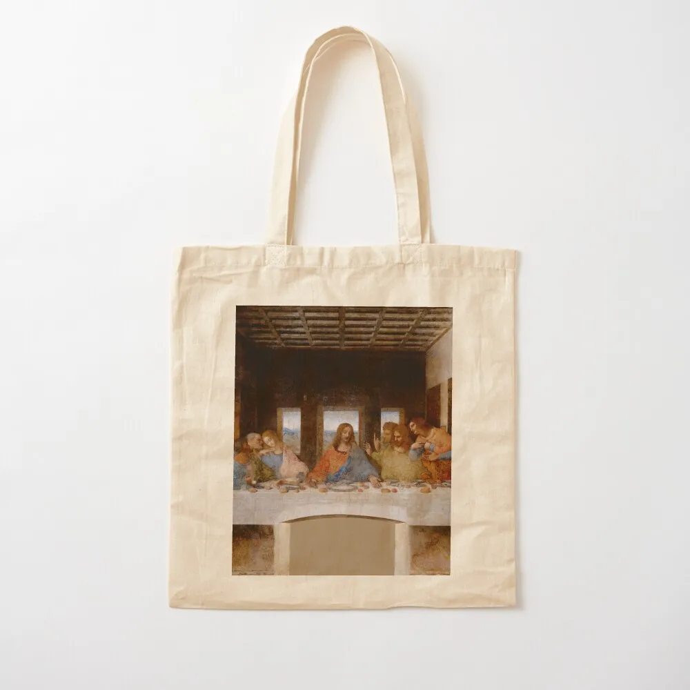 Leonardo da Vinci - The Last Supper Da Vinci Religious Art Tote Bag Lady bags Canvas shoulder bag