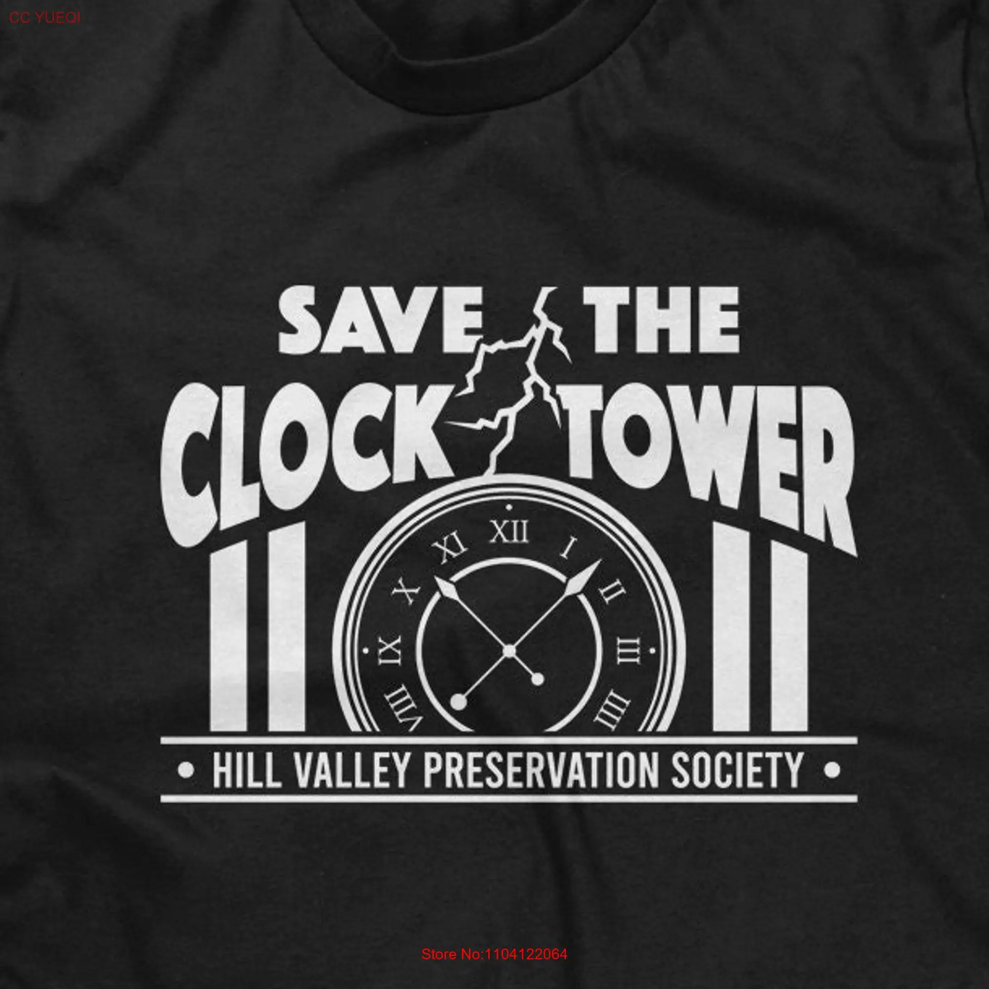 Save The Clock Tower Mens T shirt or Funny Pop Culture long or short sleeves