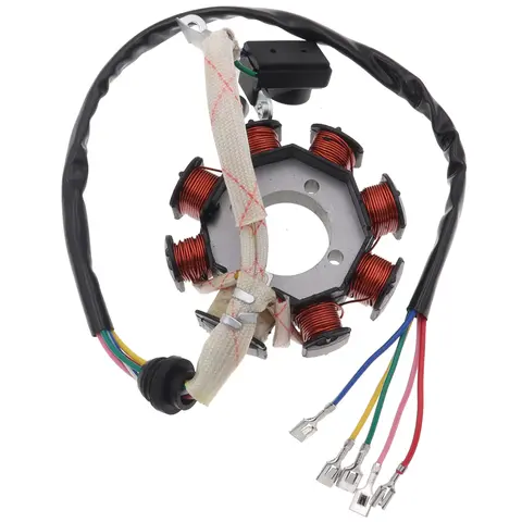 8-polig spole AC tändmagnetstator för CG125-8 150cc 250cc Motocross ATV 12 best sales kors 250cc - №1