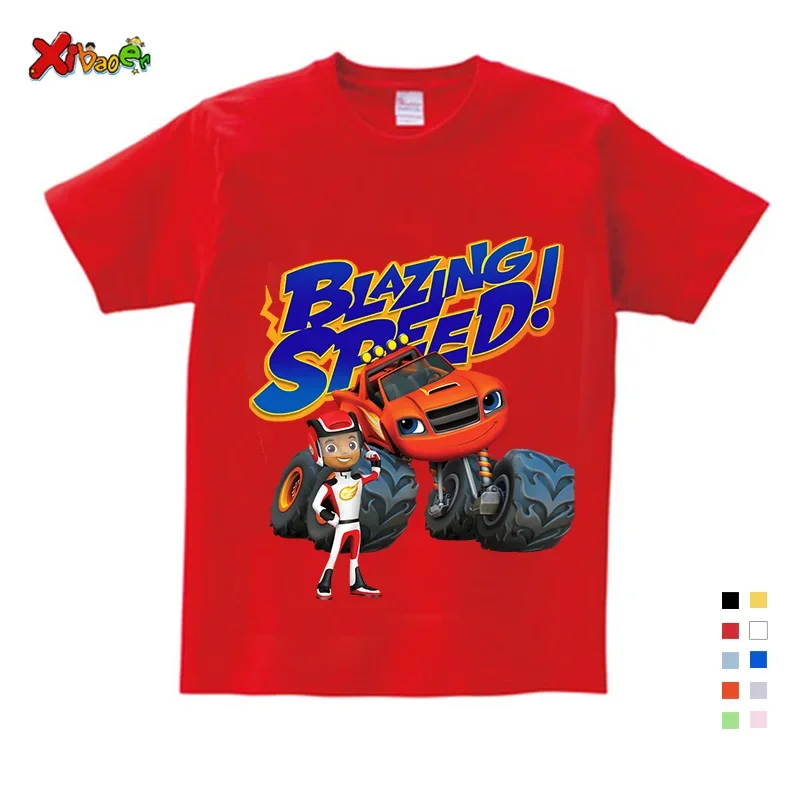 

boy shirt Kids T Shirt Boys Shirt Clothing Children Clothes Blazing Speed TShirt Girl Toddler Baby Shirt Cool Costumes for Kids