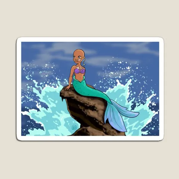 

Oncology Русалка Магнит Детский Холодильник Детский Держатель Игрушка для Холодильника Органайзер Забавные Магнитные Милые Красочные Наклейки