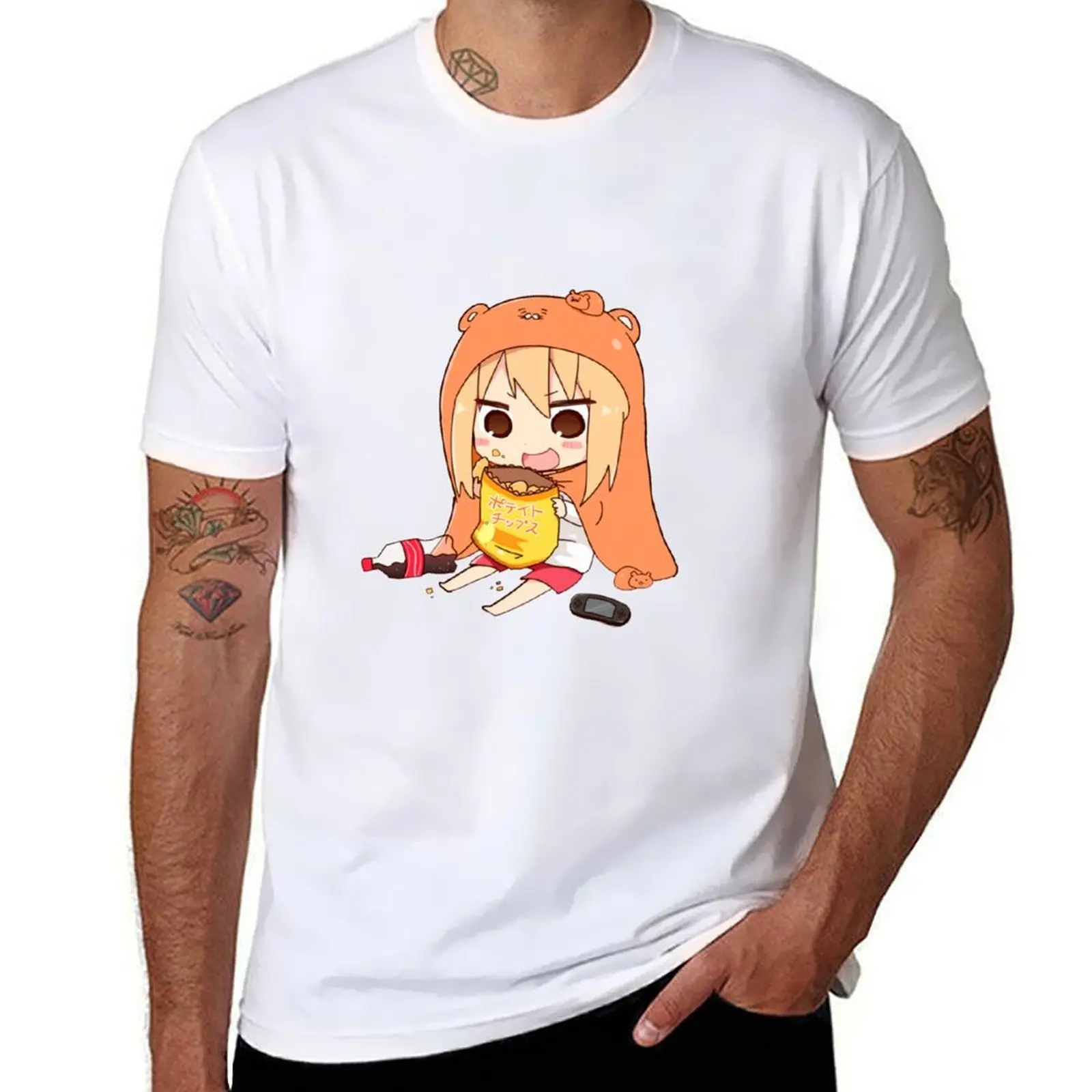 

Himouto! Umaruchan T-Shirt cotton tshirt 100% t shirts designer printed t shirts for man T-Shirt